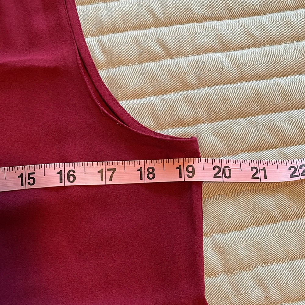 LOFT Raspberry Dressy Tank Top - Picture 10 of 10